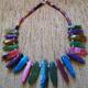 Multi-coloured agate…