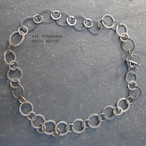 Oxidised Silver Chain 