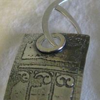 hidden Etched Window Earring