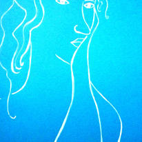 Lady in Blue