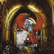 Iron sewer dragon