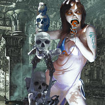 Priestess of the dark Pharaoah