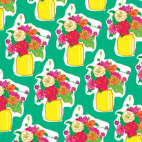 bright vases
