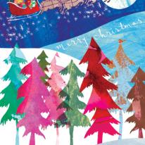 flying santa