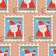 Santa Stamp Pattern