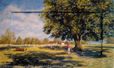 Sunday Afternoon Cricket, Bradenham, Norfolk