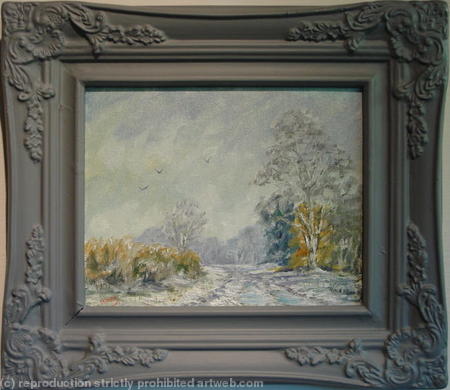 Snowy Lane