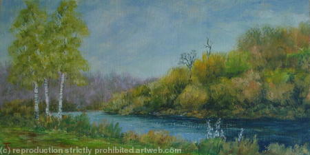 Salmon Fishing River, Scotland