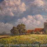 Barley Fields (2011) #2084 - Oil on Canvas