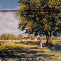 Sunday Afternoon Cricket, Bradenham, Norfolk