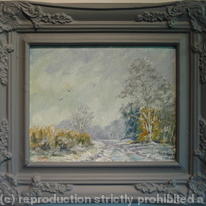 Snowy Lane
