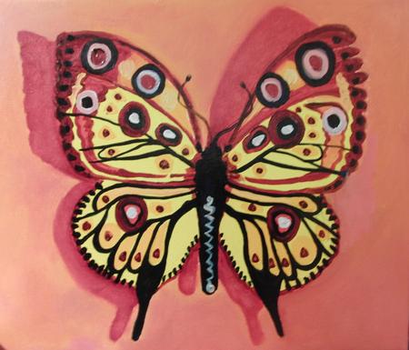 Butterfly painting 4