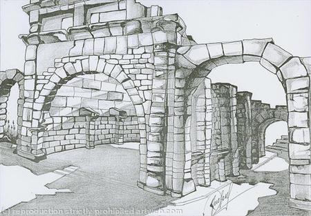 Antique ruins
