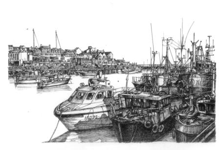 Bridlington Harbour East Yorkshire