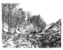 Bronte Waterfall Hebden Bridge