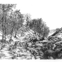 Bronte Waterfall Hebden Bridge