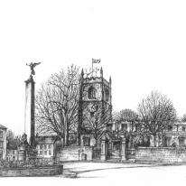Skipton Holy Trinity Church and War Memorial