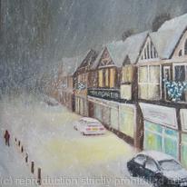 Falling Snow, Lavant Street