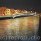 Ha'Penny Bridge by night,…