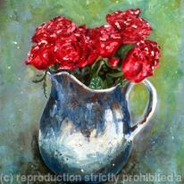 Milk Jug with Roses