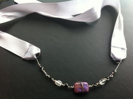 Jessica - headband and necklace 