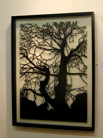 Cliveden Tree, framed