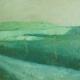 South Downs with Fence | £150 | | oil on canvas South Downs with Fence