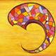 Mosaic Swirl | | | 310gsm fine art paper Mosaic Swirl