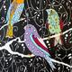 Rainbow Birds IV