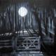 Moonlit Wood | | | Acrylics inlaid with mirror pieces to reflect light Moonlit Wood