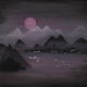 Mountains | | | Acrylics inlaid with mirror pieces to reflect light Mountains