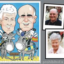 Cop Caricature