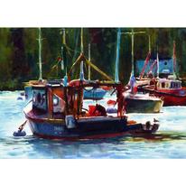 Dartmouth fishing boat.