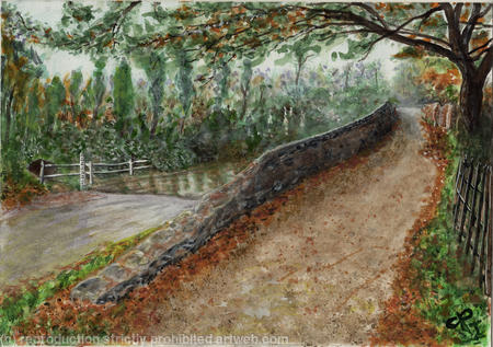 The Old Pack Bridge at Sutton, Bedfordshire.