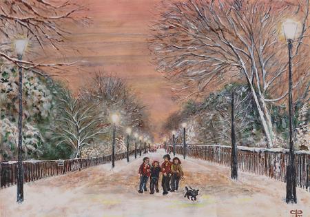 Victoria Park, Hackney.
