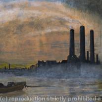 Lots Road Power Station, Chelsea. c.1930