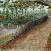 The Old Pack Bridge at Sutton, Bedfordshire.
