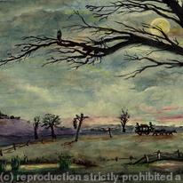 Finchley Common and Barnet Hill. c.1800