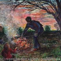 The Burning of the Leaves