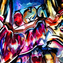 reclining figure 4 digital