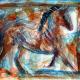running horse