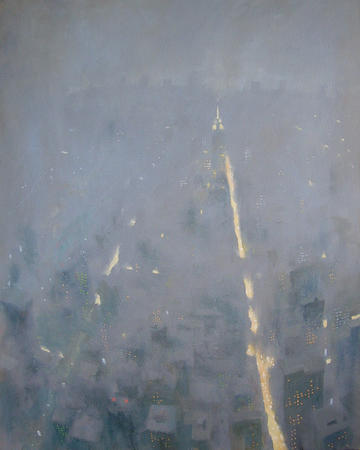 Evening Rain, Manhattan