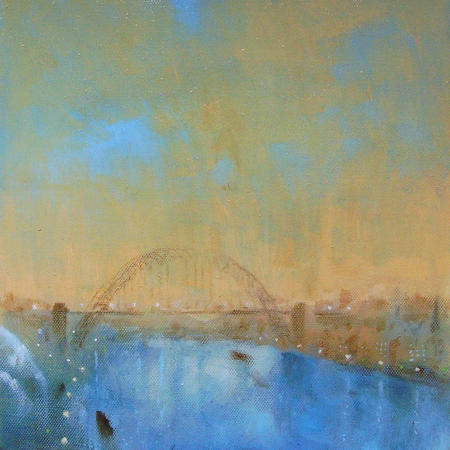 Sunset on the Tyne