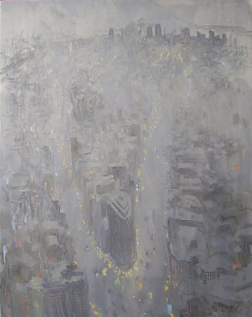 Evening Rain, Flatiron Building