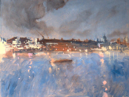 Rainclouds Over the Thames
