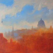 View Across Rooftops, St Pauls