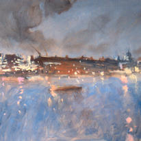 Rainclouds Over the Thames