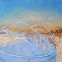Sunset on the Quayside