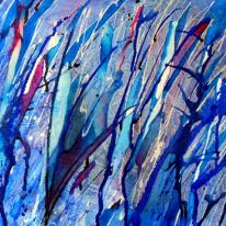 blue abstract
