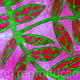 pink leaves | £2 | | greeting card pink leaves
